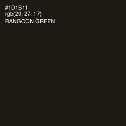 #1D1B11 - Rangoon Green Color Image